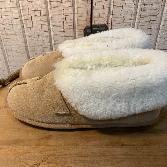Sheepskin Booties Warm NO TAG US 11 - Picture 2 of 4
